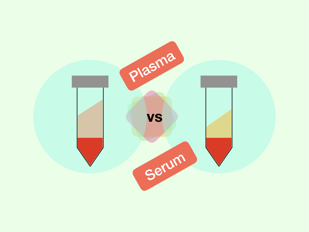 Differences between plasma vs serum